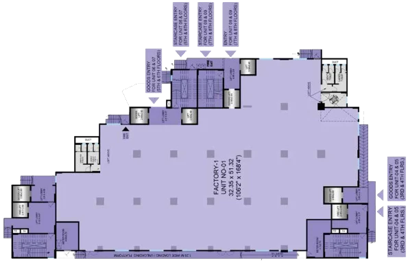 Ground Floor Unit Plan Layout
